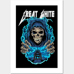 GREAT WHITE MERCH VTG Posters and Art